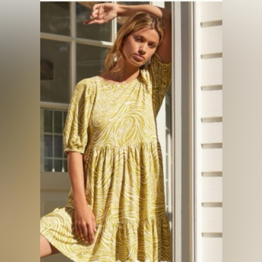 Daily Practice Flounced Tunic Dress